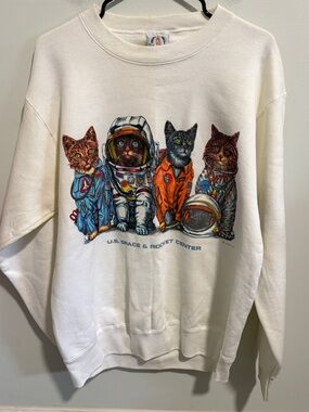 Vintage Prints of Tails Crewneck Size Large